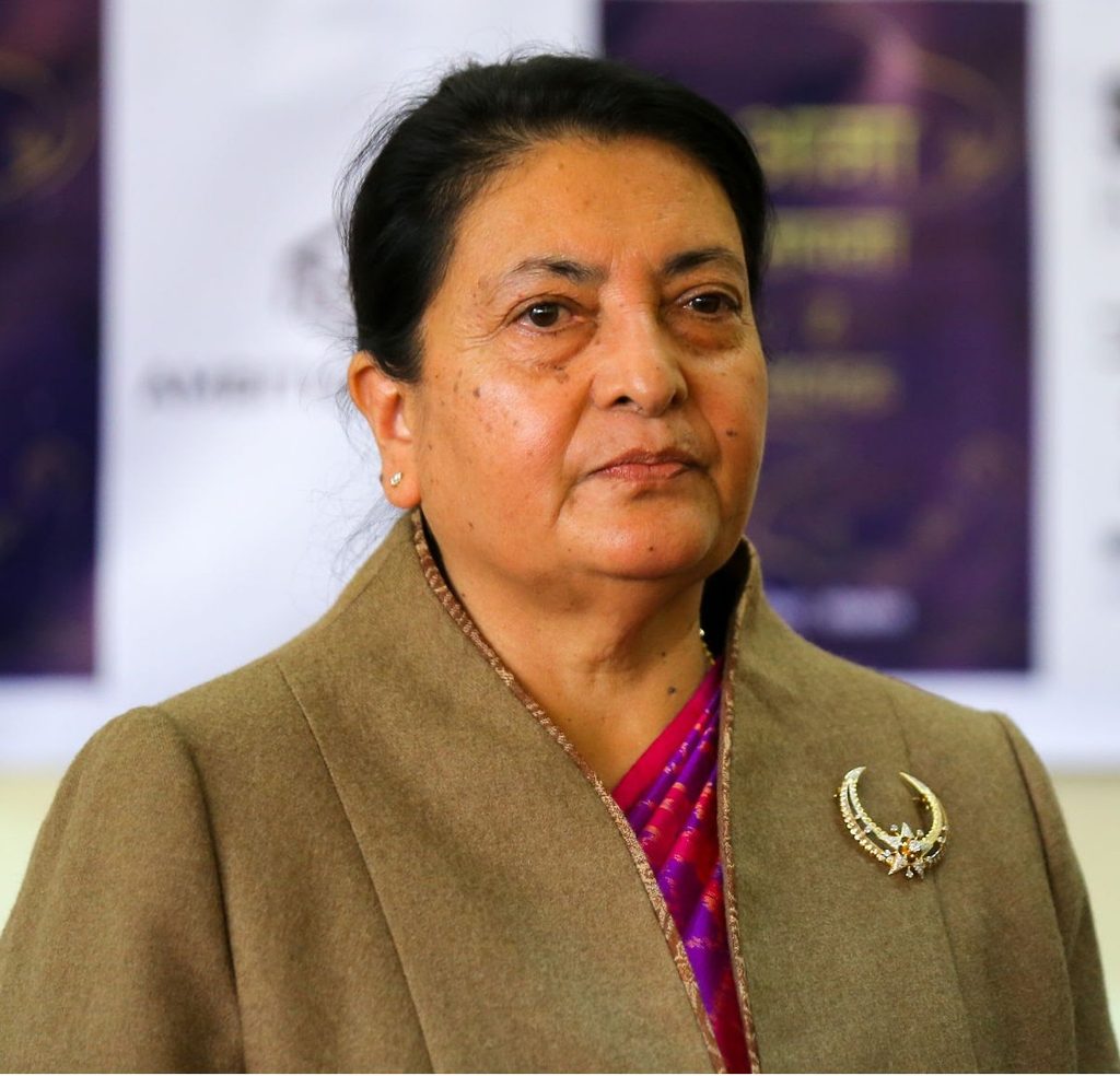 CPN-UML Names Former President Bidya Devi Bhandari Senior Leader