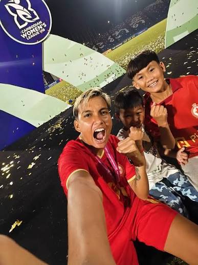 Rekha Paudel Celebrates Cambodian Women’s League Triumph with Phnom Penh Crown