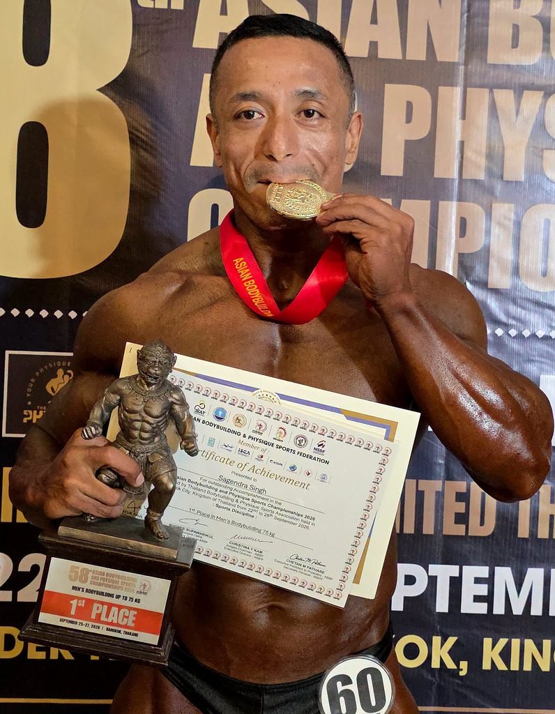 Sagendra Singh Asian Bodybuilding Gold Nepal