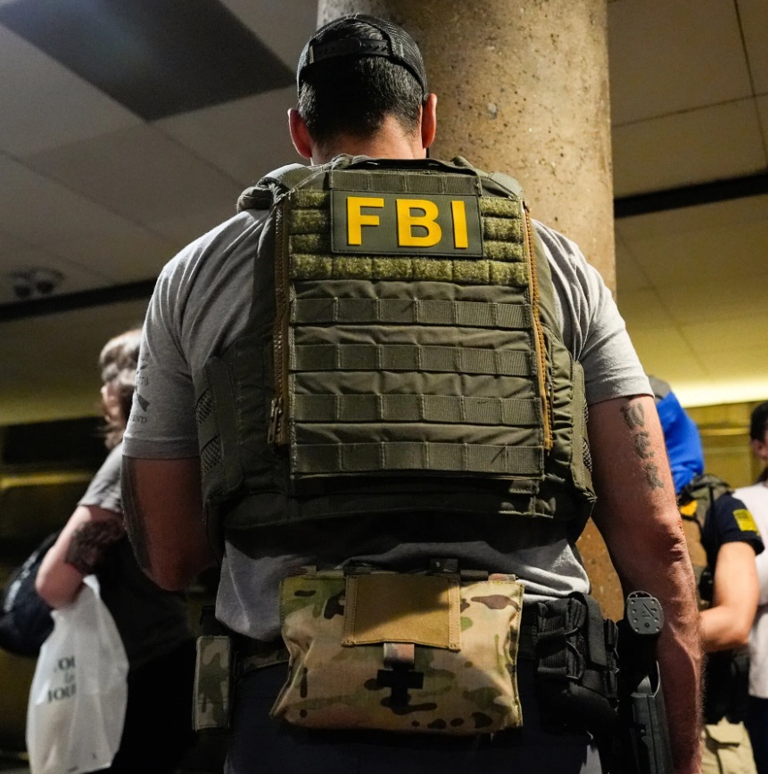 Federal Bureau of Investigation headquarters building seal in Washington DC following cyber investigation update