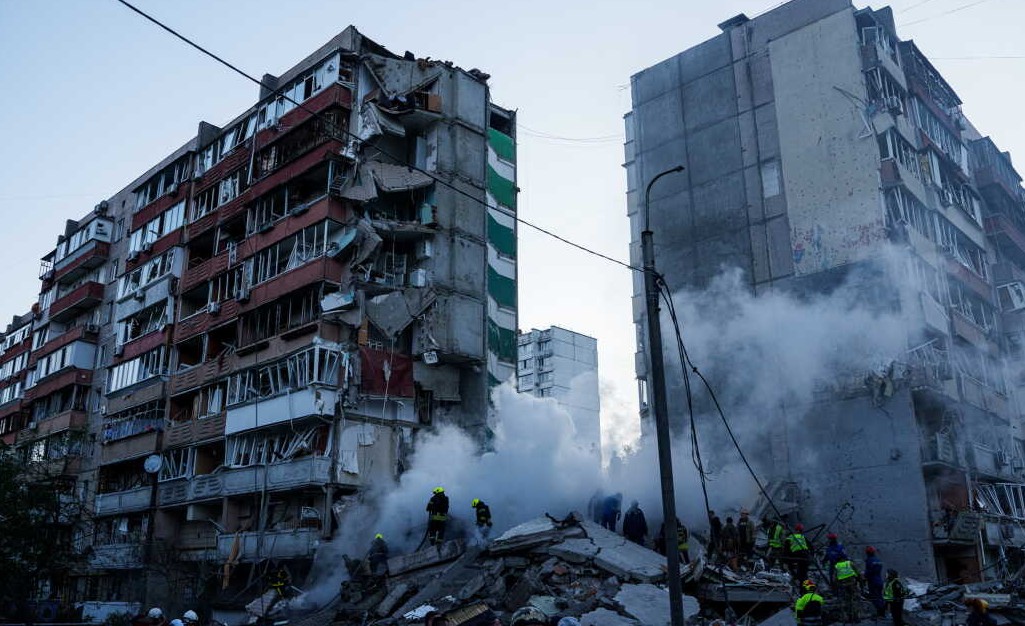 Deadly Russian Strikes Kill 28 Across Ukraine, Including Five Children